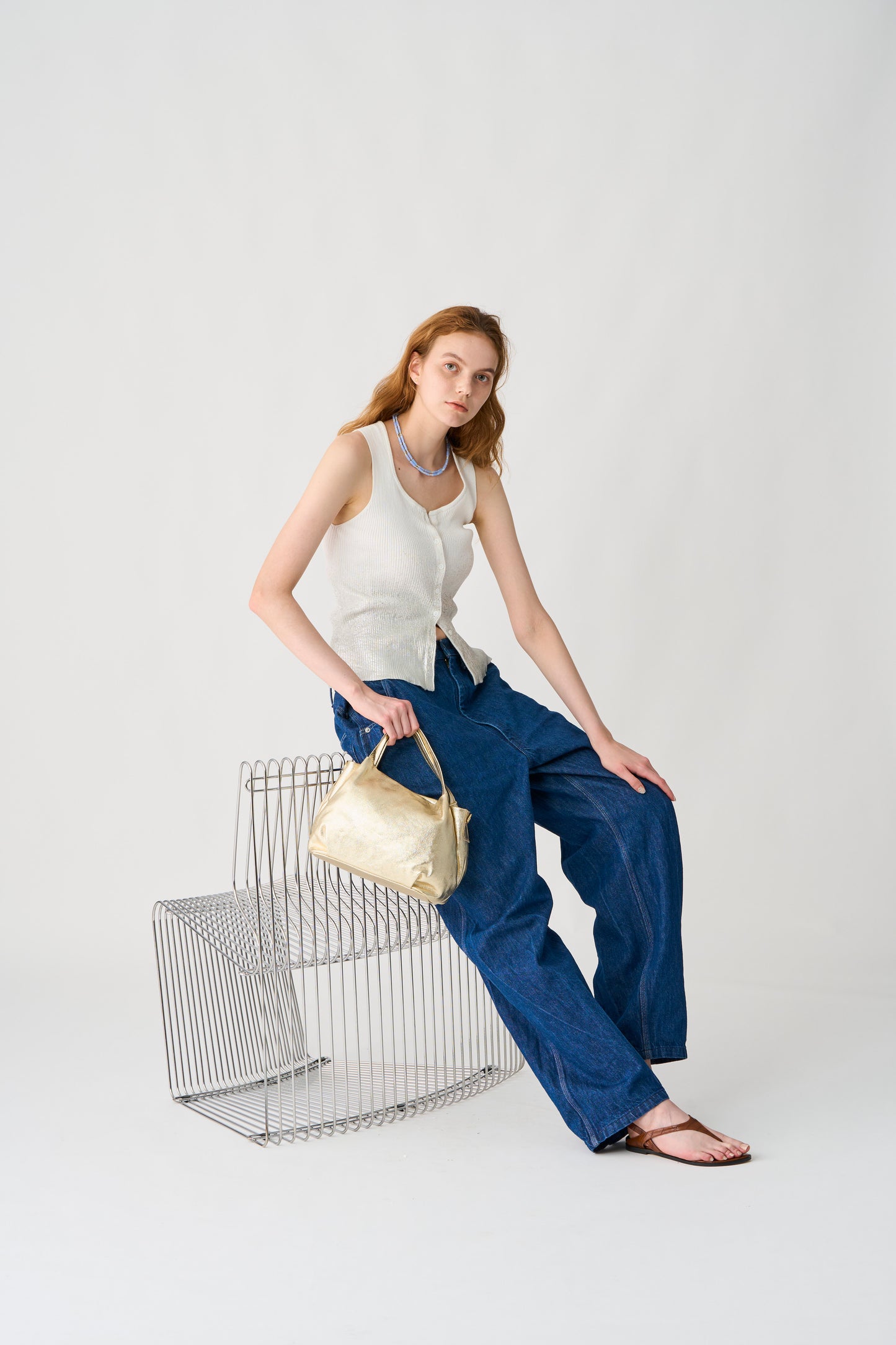 【MILLELA  FIRENZE】【PREORDER】ラウンド2WAYトートバッグ