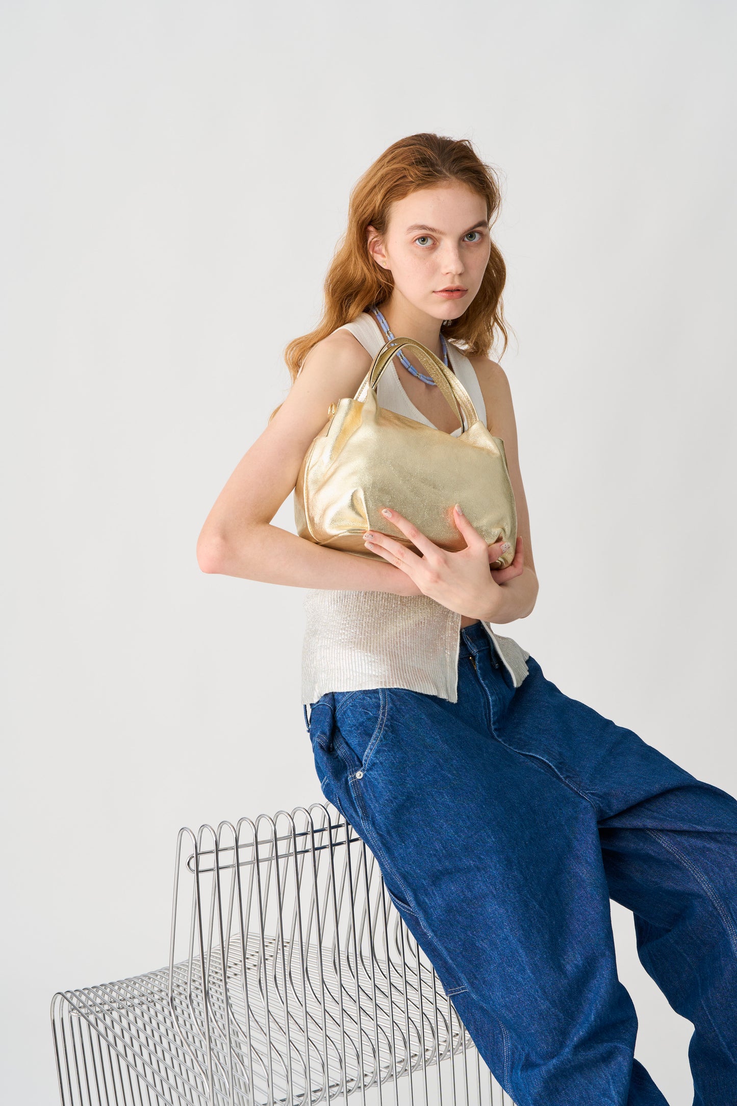 【MILLELA  FIRENZE】【PREORDER】ラウンド2WAYトートバッグ