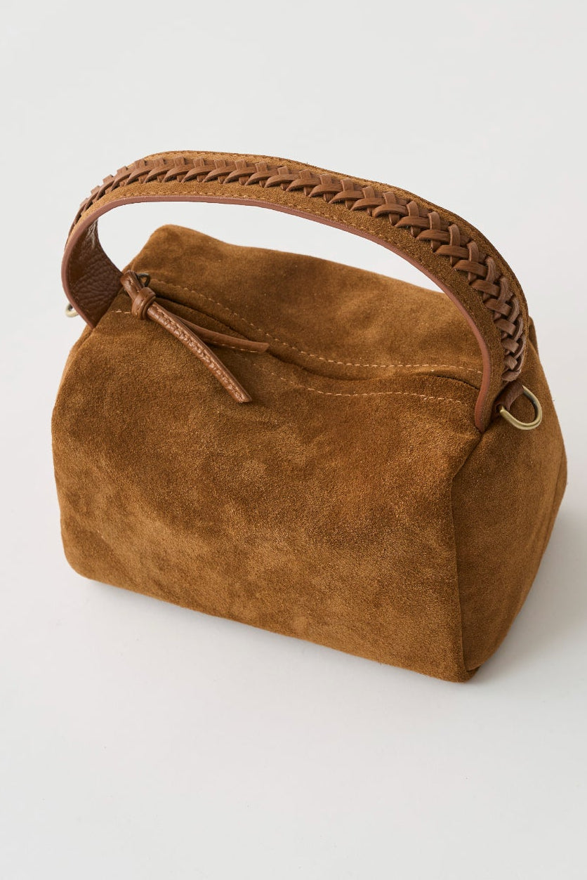 【MILLELA  FIRENZE】【PREORDER】スウェードワンハンドルバッグ