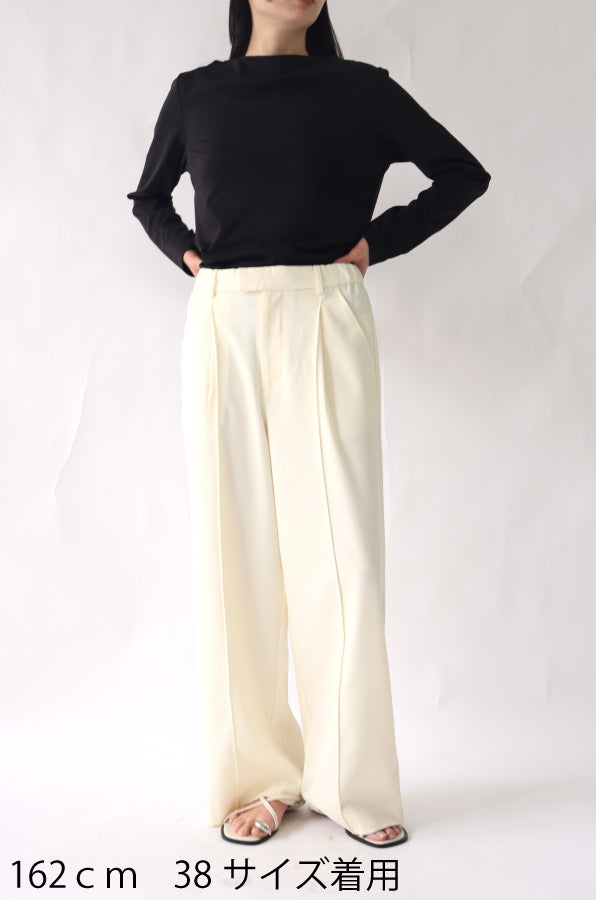 【ACUTA】センターシームストレートパンツ