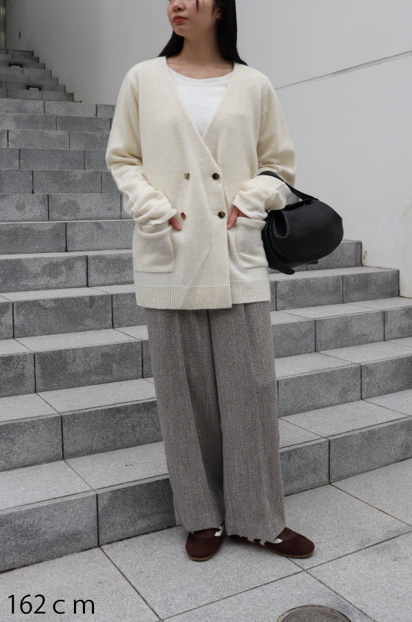 【ACUTA】 ヤク混ダブルブレストジャケット