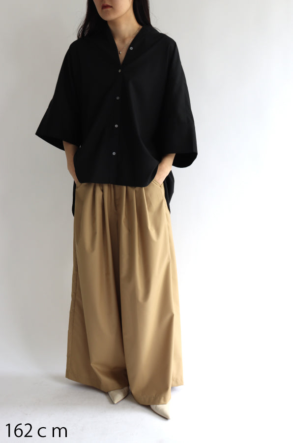 【ACUTA】 ノッチカラードルマンシャツ