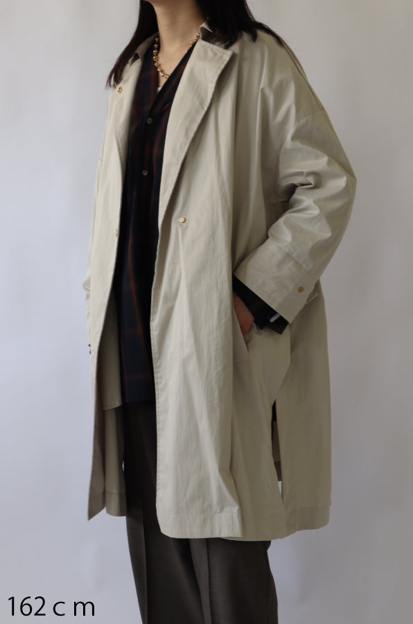 【ACUTA】フィブリルタッチテントコート