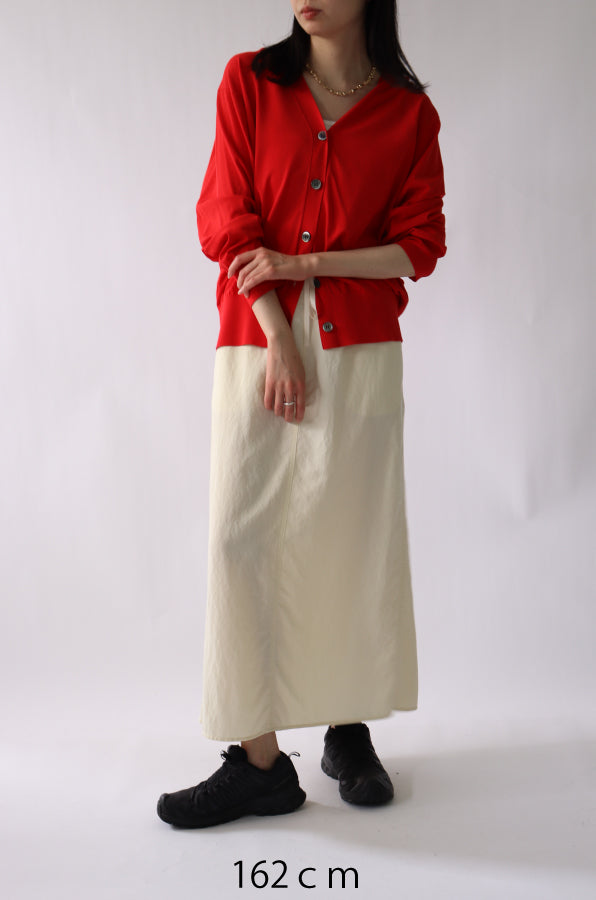 【ACUTA】 バイオ加工ロングスカート