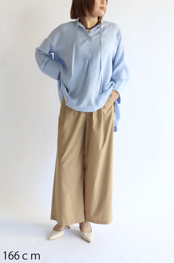 【ACUTA】タイ付きブザムシャツ