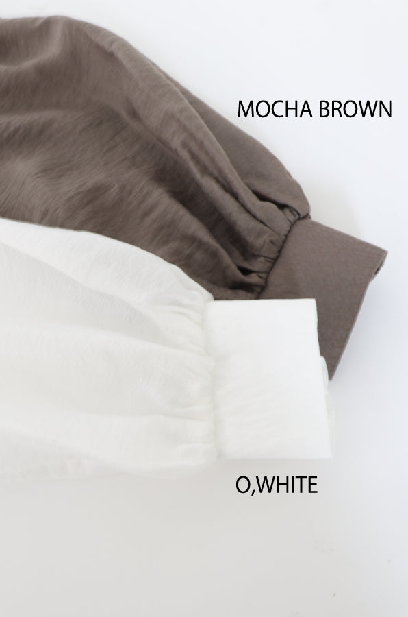 【ACUTA】 シアージャガードタックブラウス