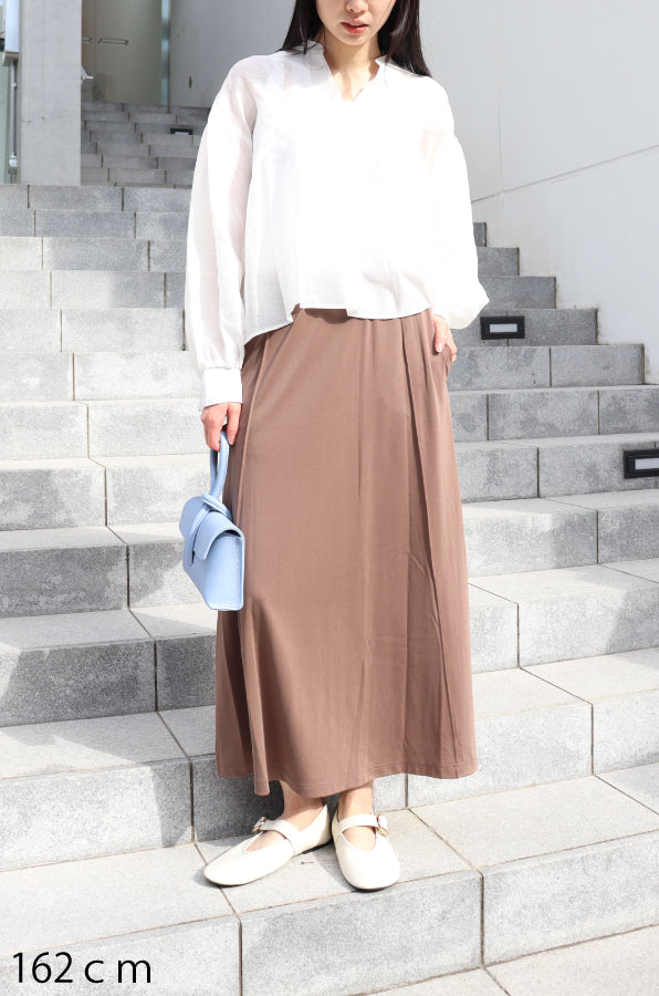 【ACUTA】 シアージャガードタックブラウス