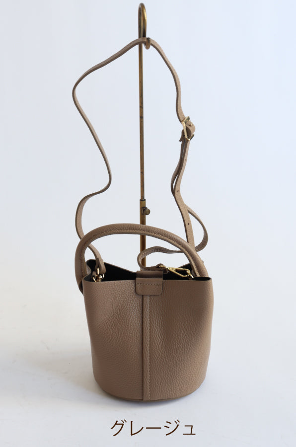 【MILLELA  FIRENZE】ワンハンドルミニバケツバッグ