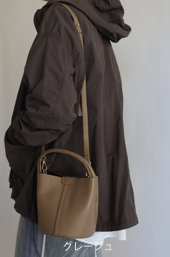 【MILLELA  FIRENZE】ワンハンドルミニバケツバッグ