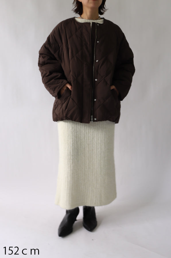 【ACUTA】ストレッチタフタバナナスリーブダウン