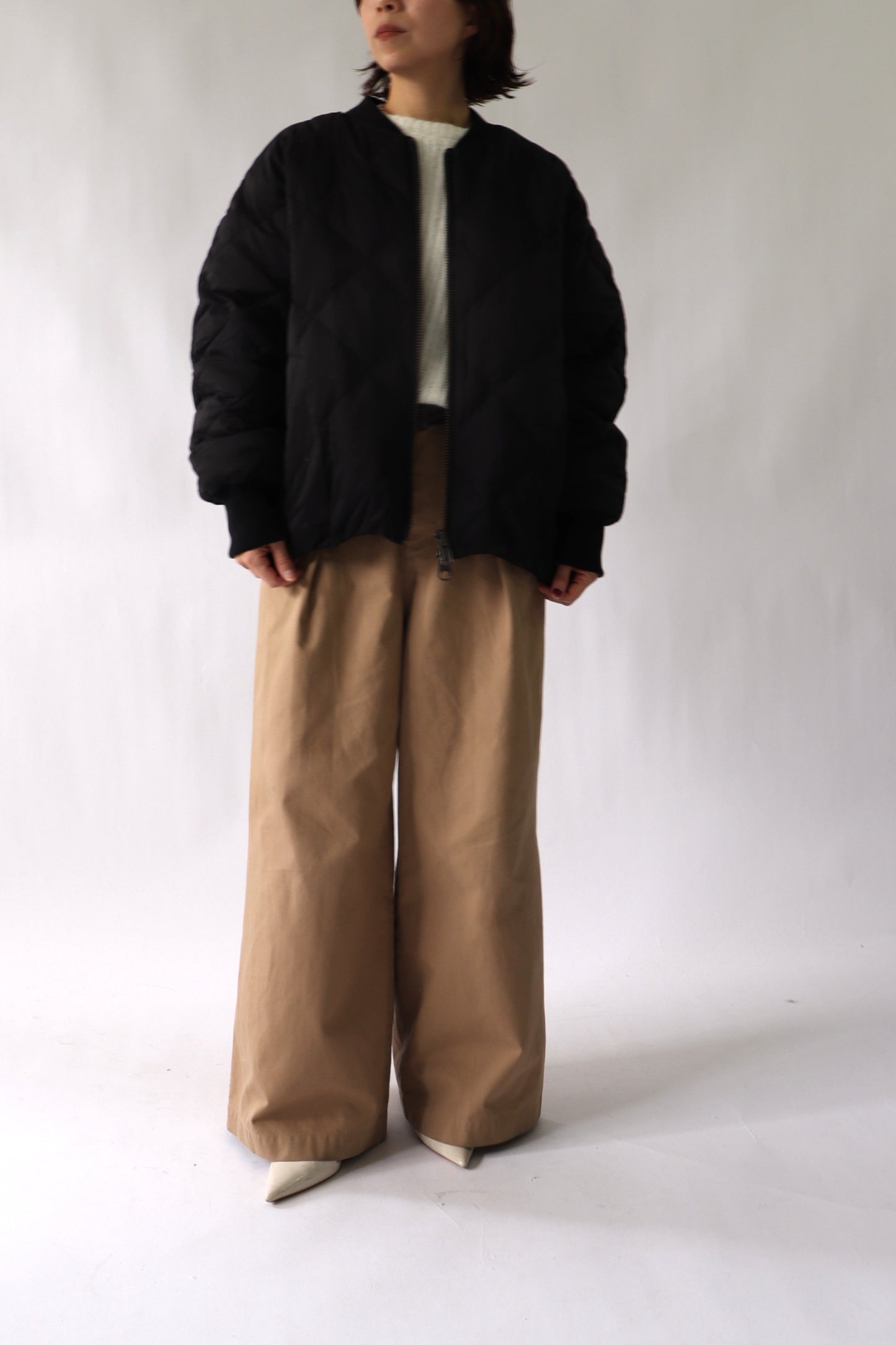 【ACUTA】ストレッチタフタショートダウン