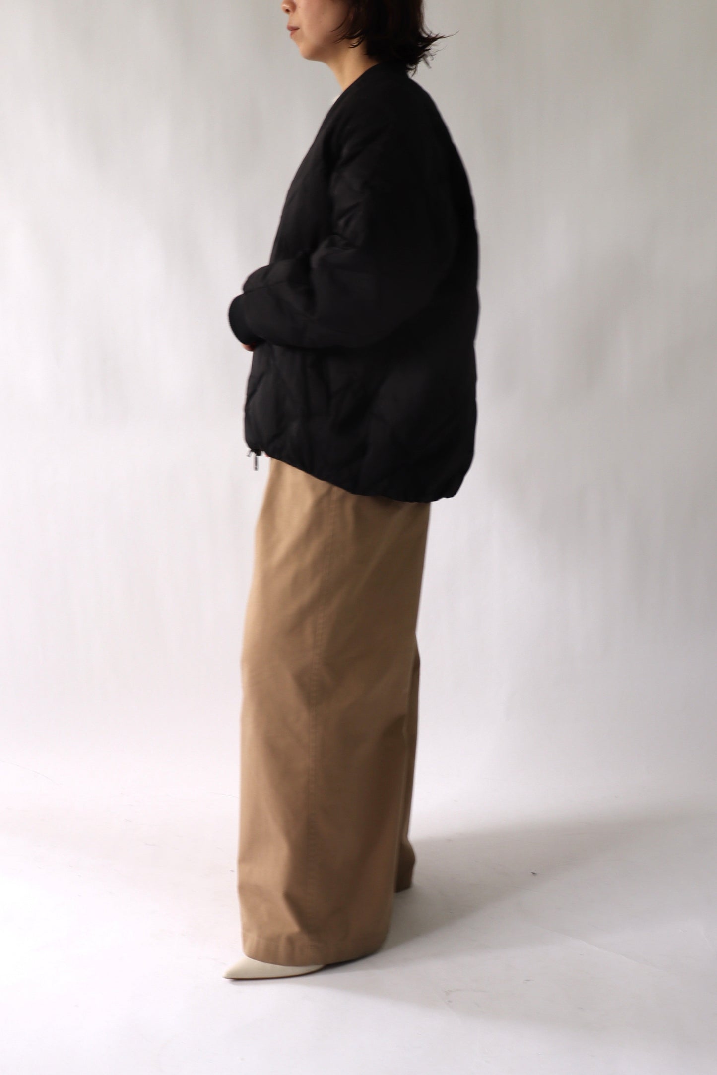 【ACUTA】ストレッチタフタショートダウン