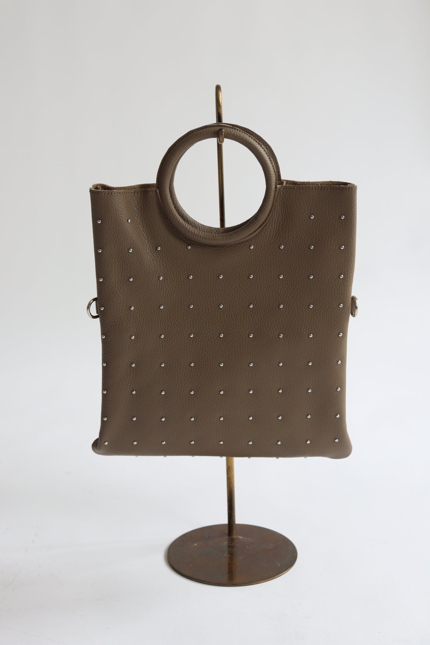【MILLELA  FIRENZE】スタッズ3WAYサークルハンドバッグ
