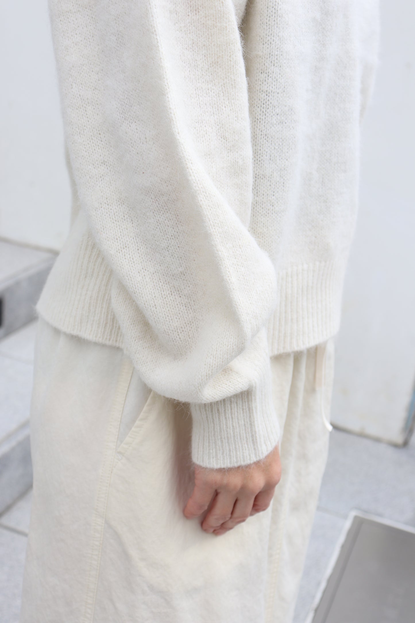 【ACUTA】 チャイニーズラクーンニットプルオーバー