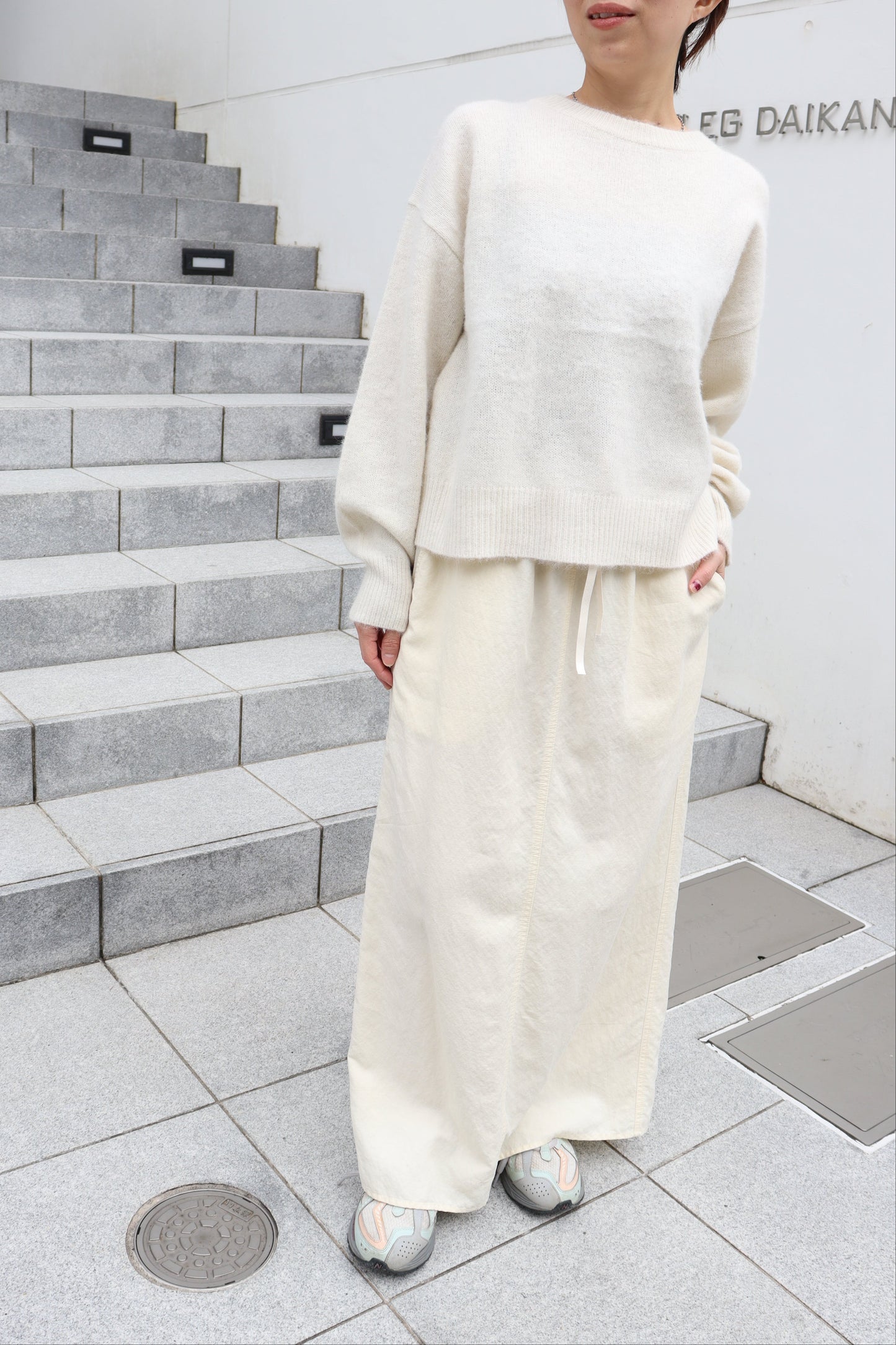 【ACUTA】 チャイニーズラクーンニットプルオーバー