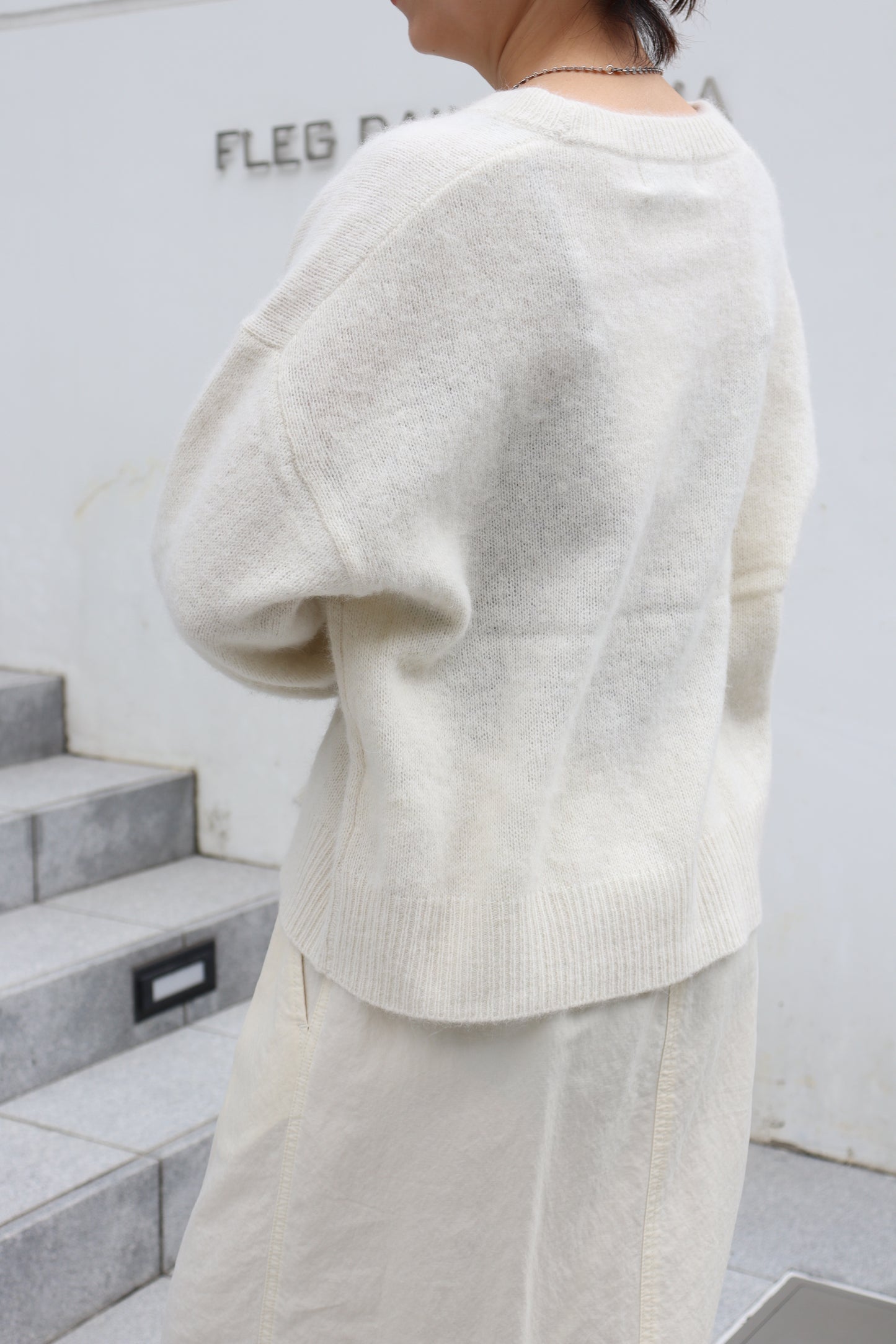 【ACUTA】 チャイニーズラクーンニットプルオーバー