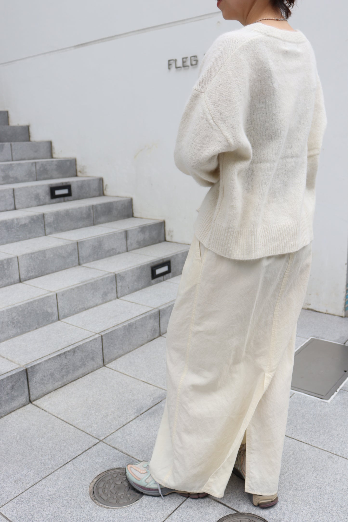 【ACUTA】 チャイニーズラクーンニットプルオーバー