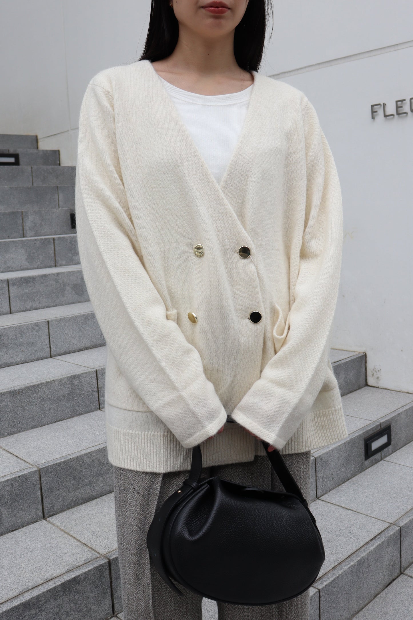 【ACUTA】 ヤク混ダブルブレストジャケット