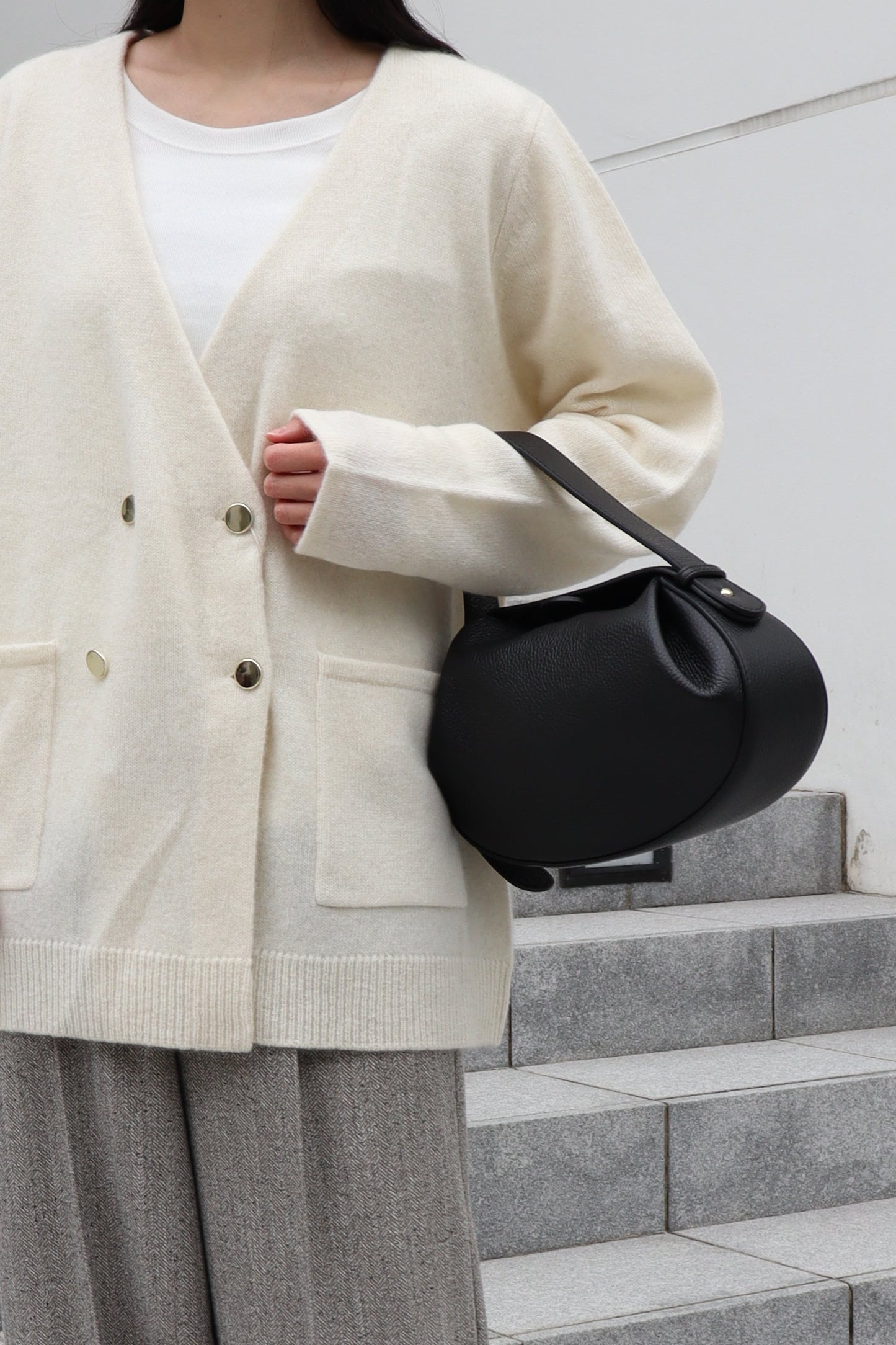 【MILLELA  FIRENZE】【新色】ベルトハンドバッグ