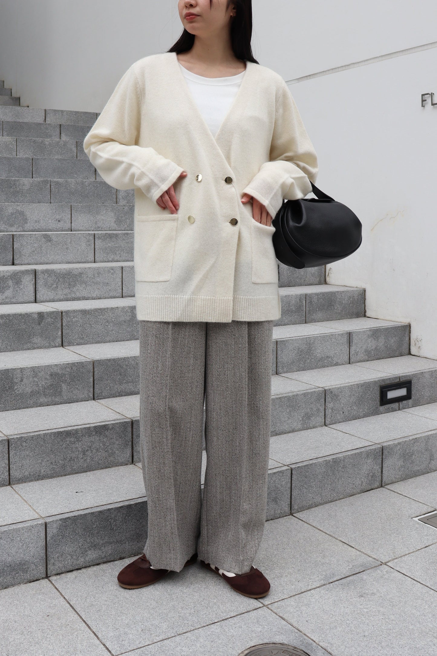 【ACUTA】 ヤク混ダブルブレストジャケット