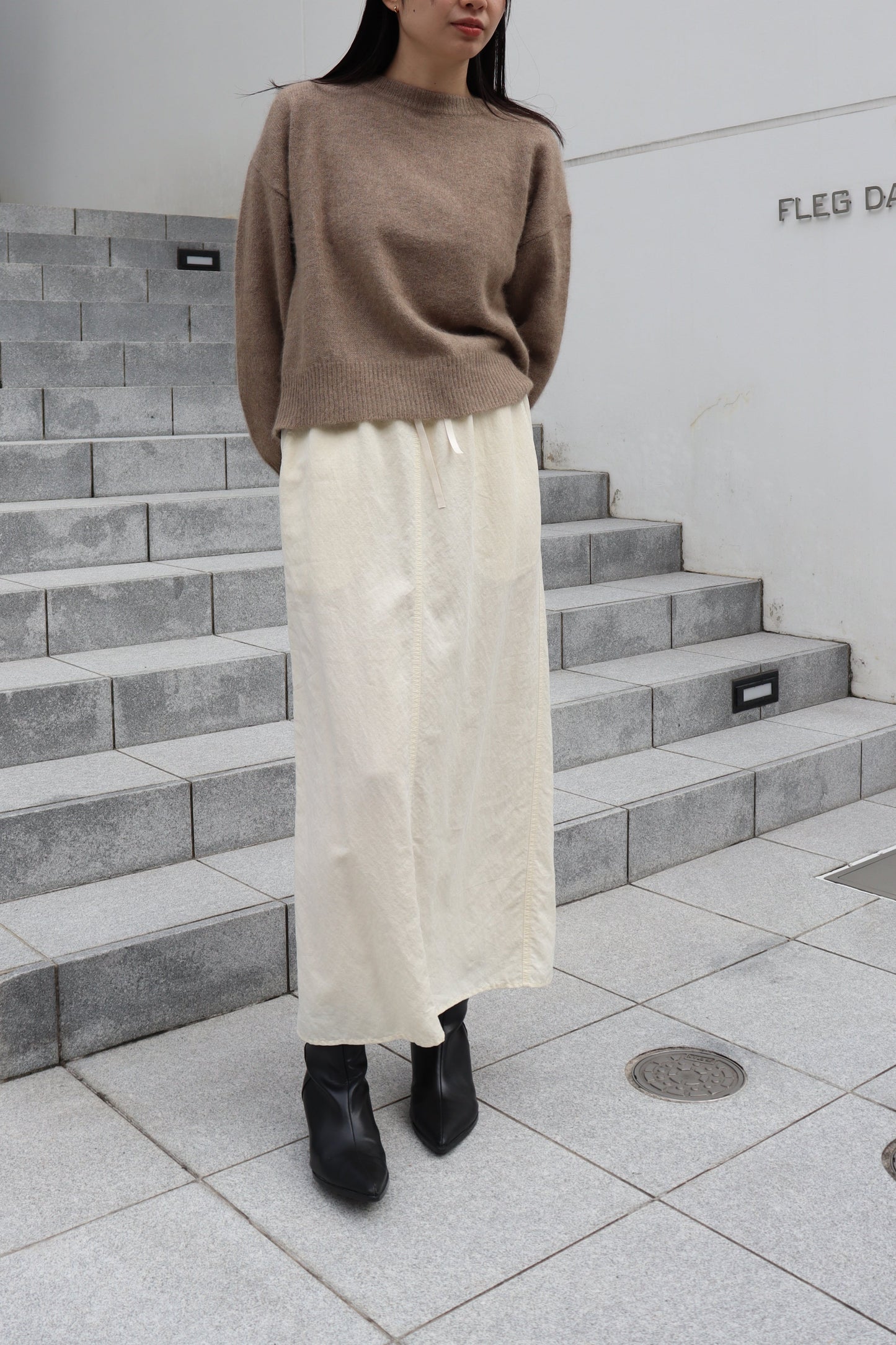 【ACUTA】 チャイニーズラクーンニットプルオーバー