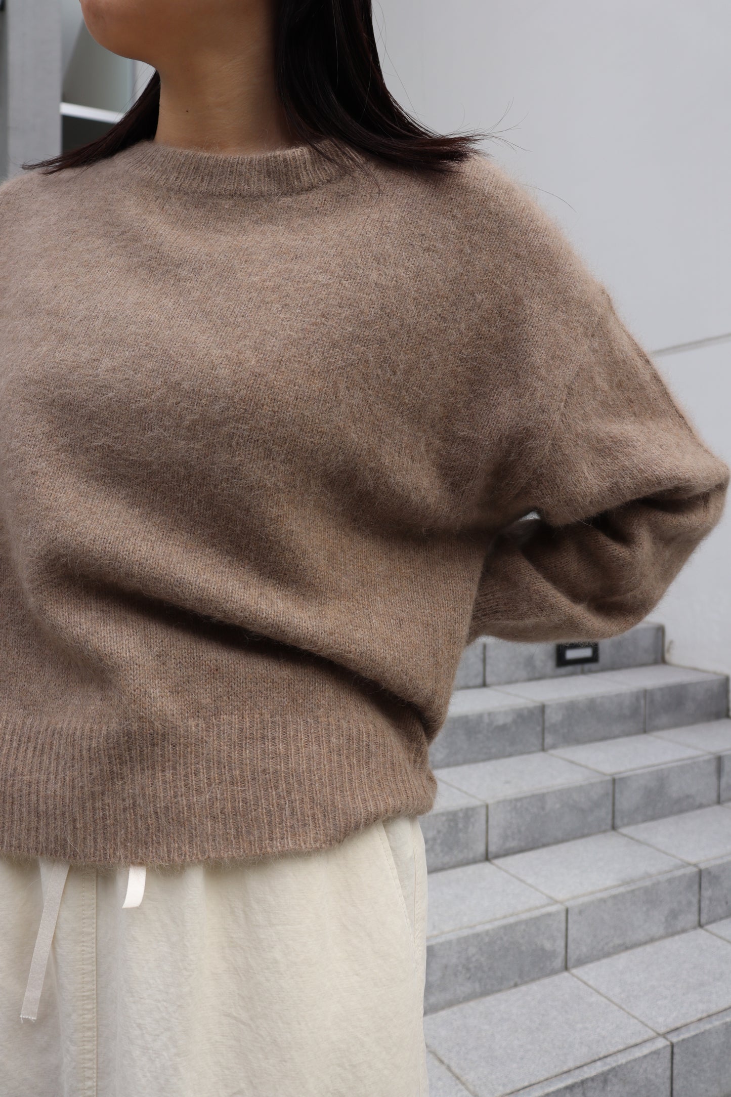 【ACUTA】 チャイニーズラクーンニットプルオーバー