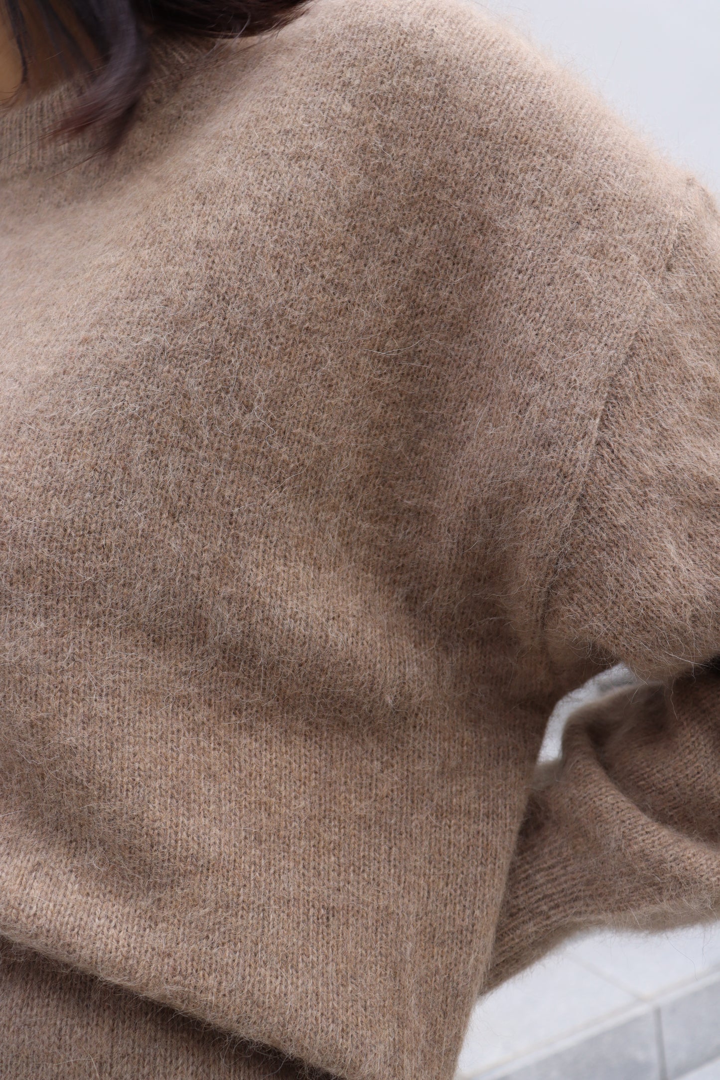 【ACUTA】 チャイニーズラクーンニットプルオーバー