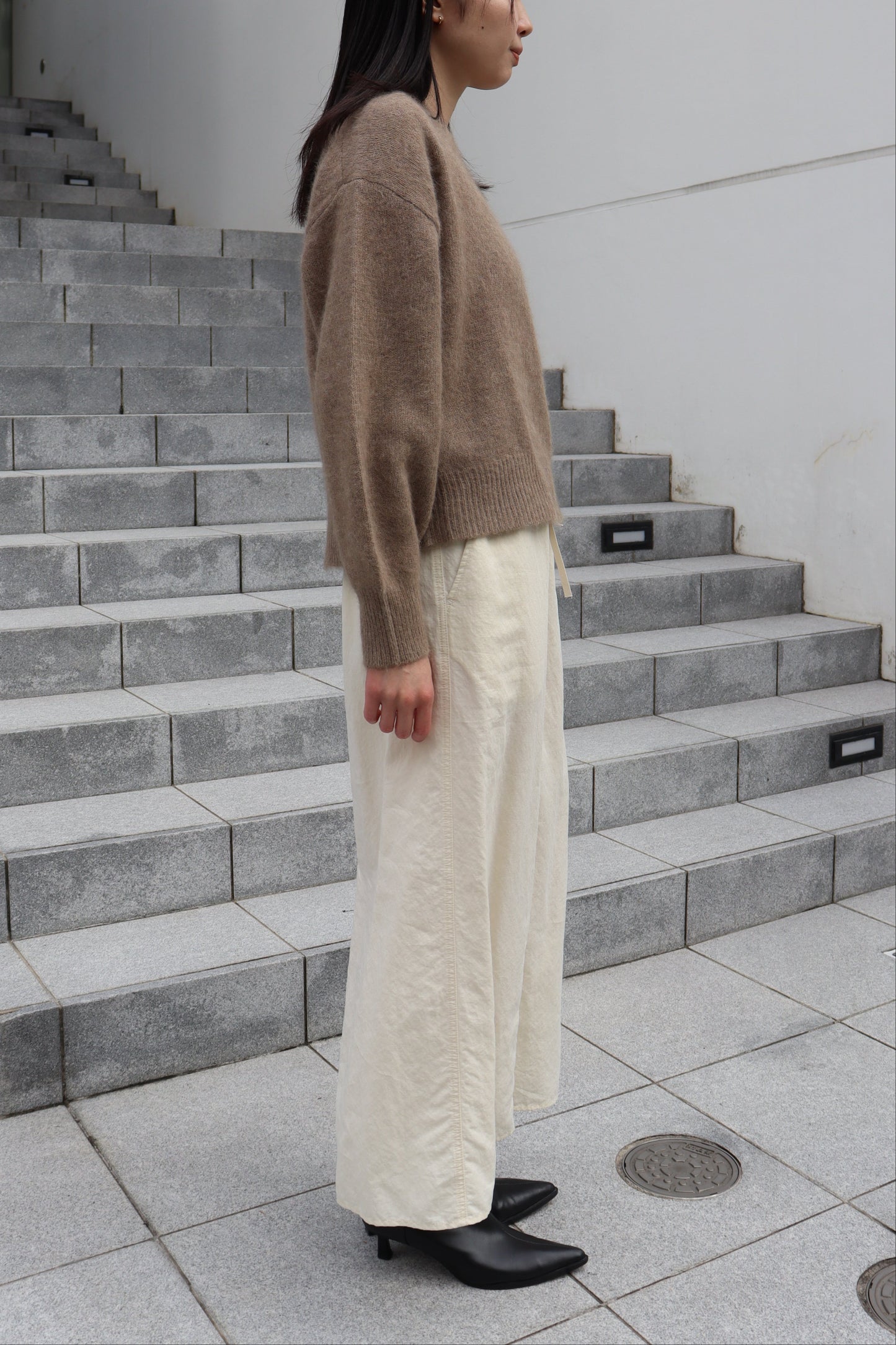 【ACUTA】 チャイニーズラクーンニットプルオーバー