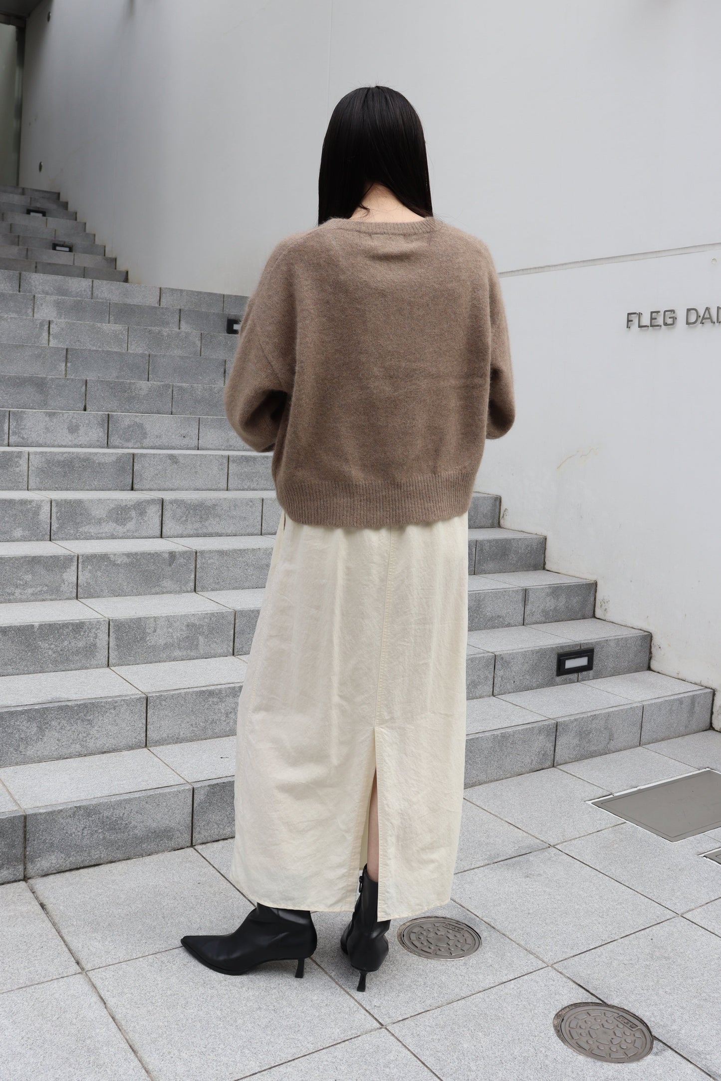 【ACUTA】 チャイニーズラクーンニットプルオーバー