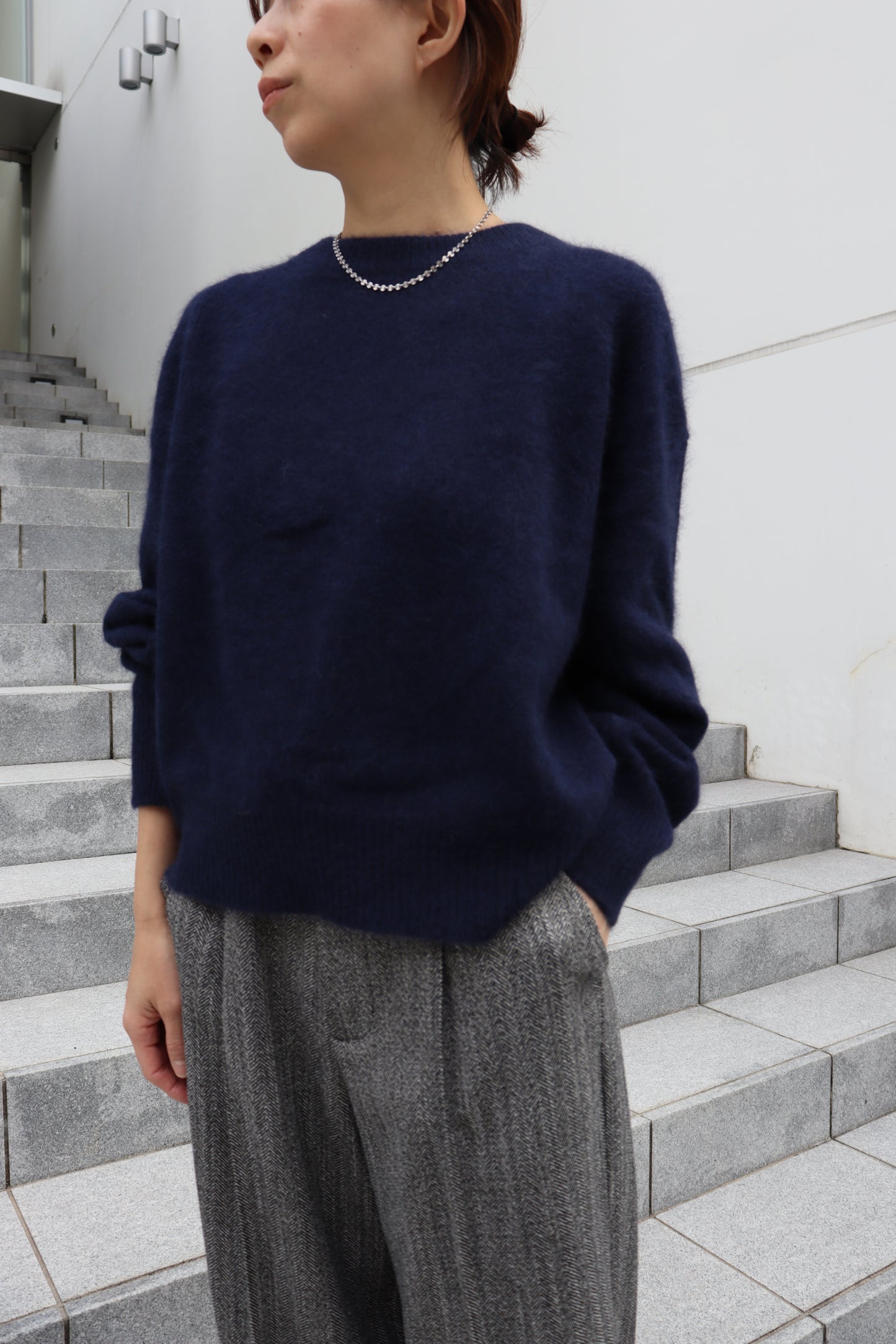 【ACUTA】 チャイニーズラクーンニットプルオーバー