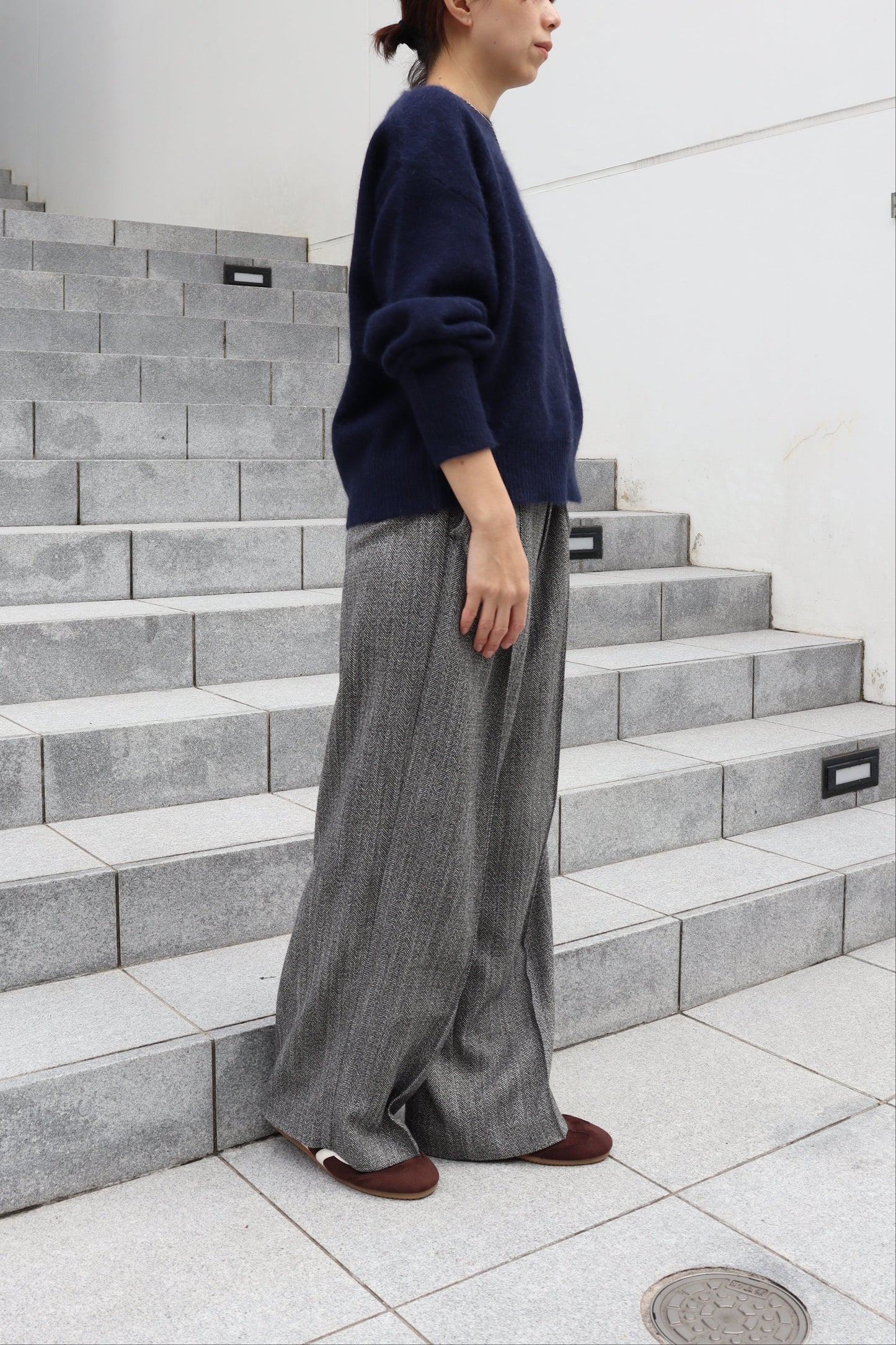 【ACUTA】 チャイニーズラクーンニットプルオーバー