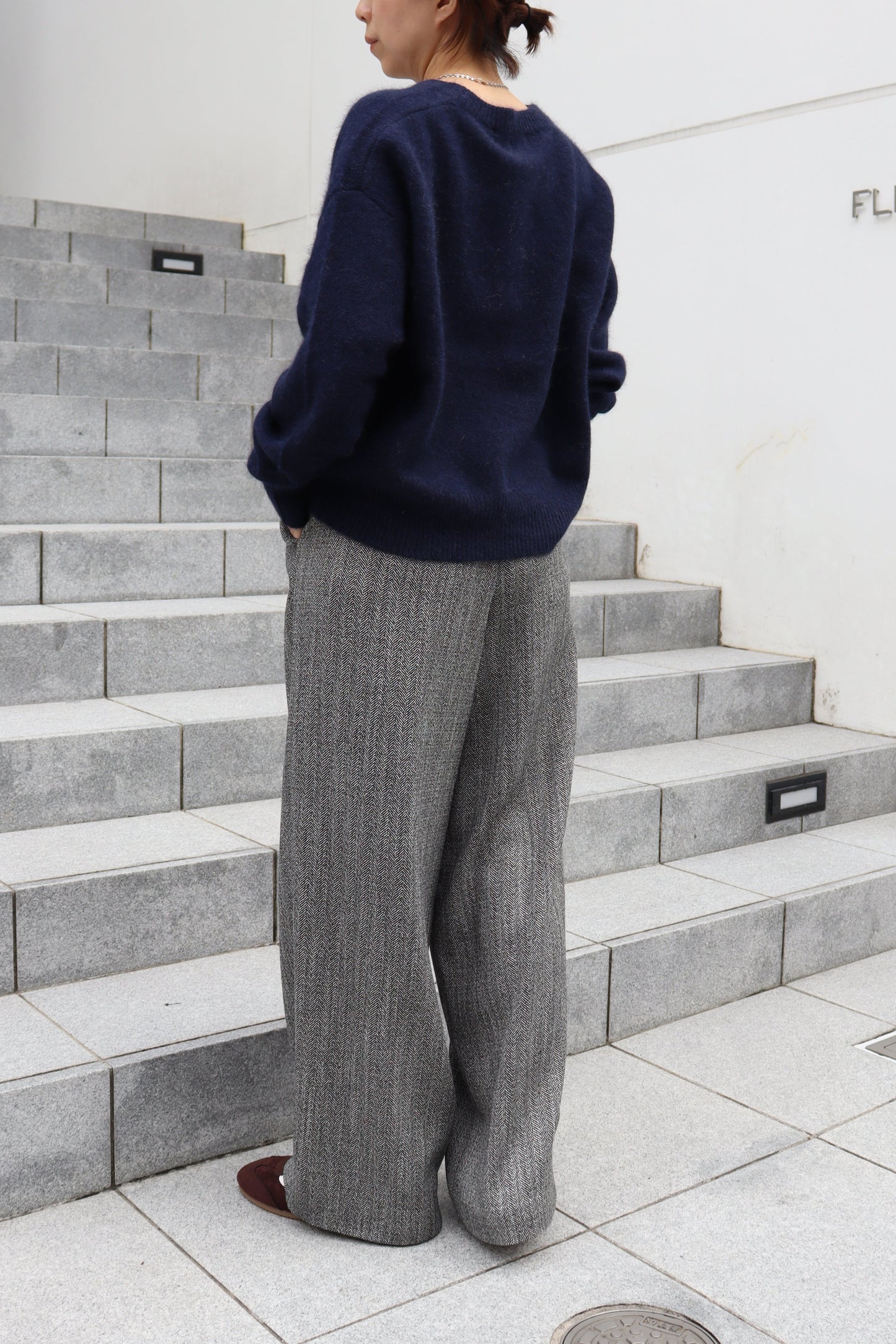 【ACUTA】 チャイニーズラクーンニットプルオーバー