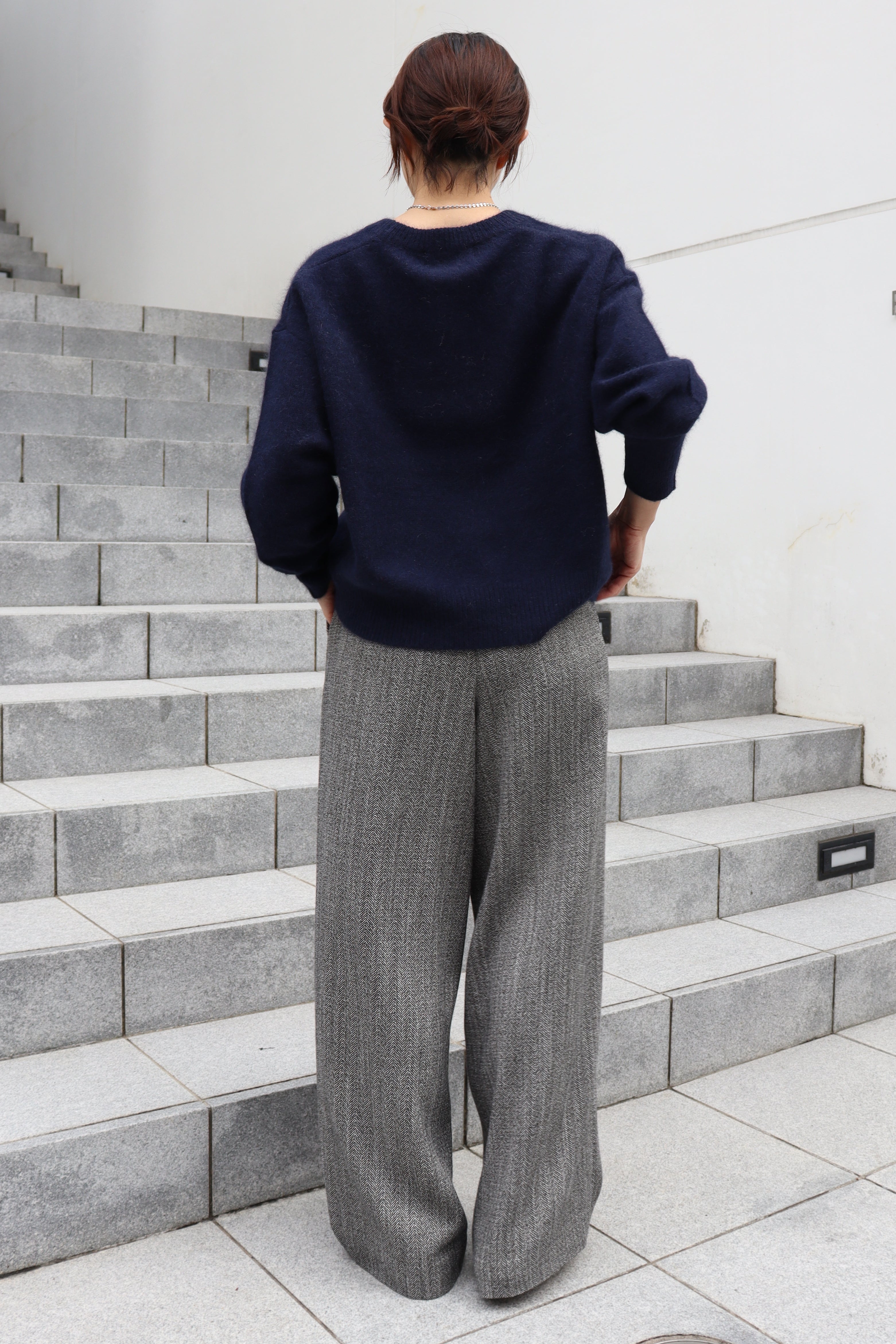 NOBLE チャイニーズラグーンニット ACUTA アクータ】ラクーン チャイニーズラクーン ニット 30代