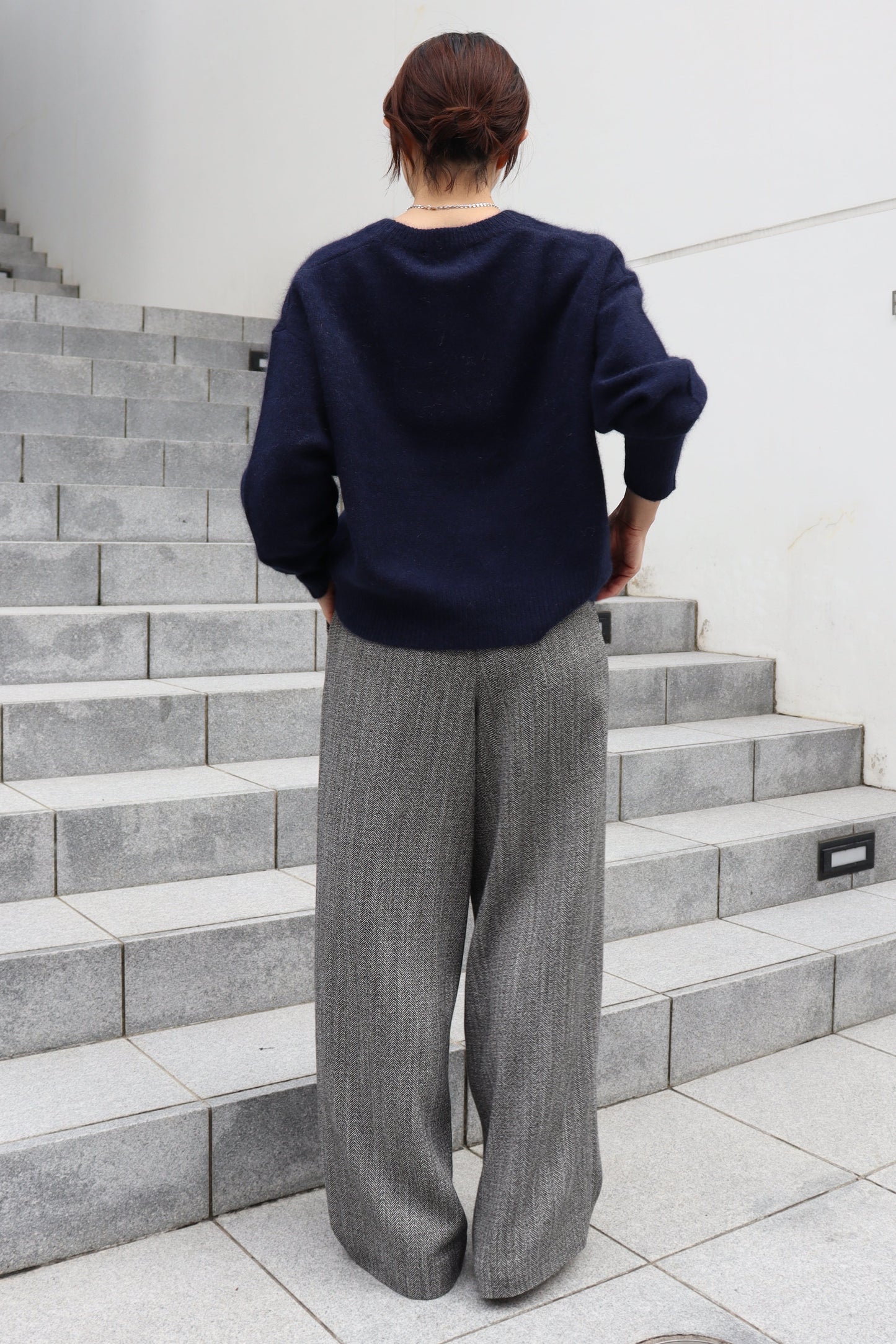 【ACUTA】 チャイニーズラクーンニットプルオーバー