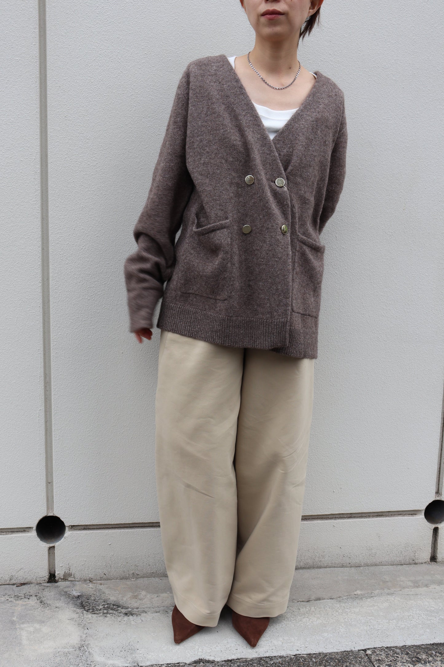 【ACUTA】 ヤク混ダブルブレストジャケット