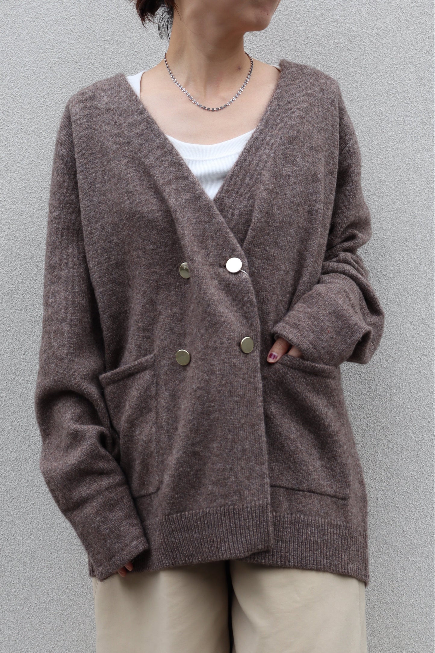 【ACUTA】 ヤク混ダブルブレストジャケット