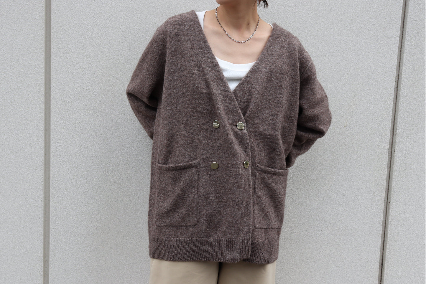【ACUTA】 ヤク混ダブルブレストジャケット