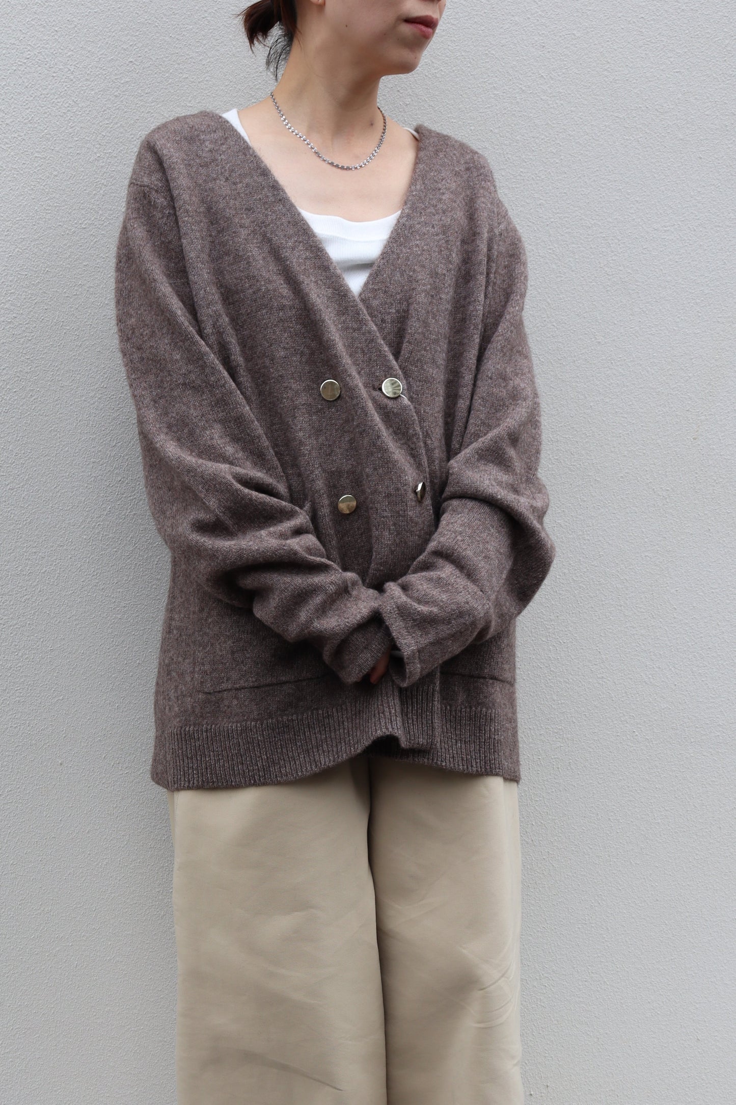 【ACUTA】 ヤク混ダブルブレストジャケット