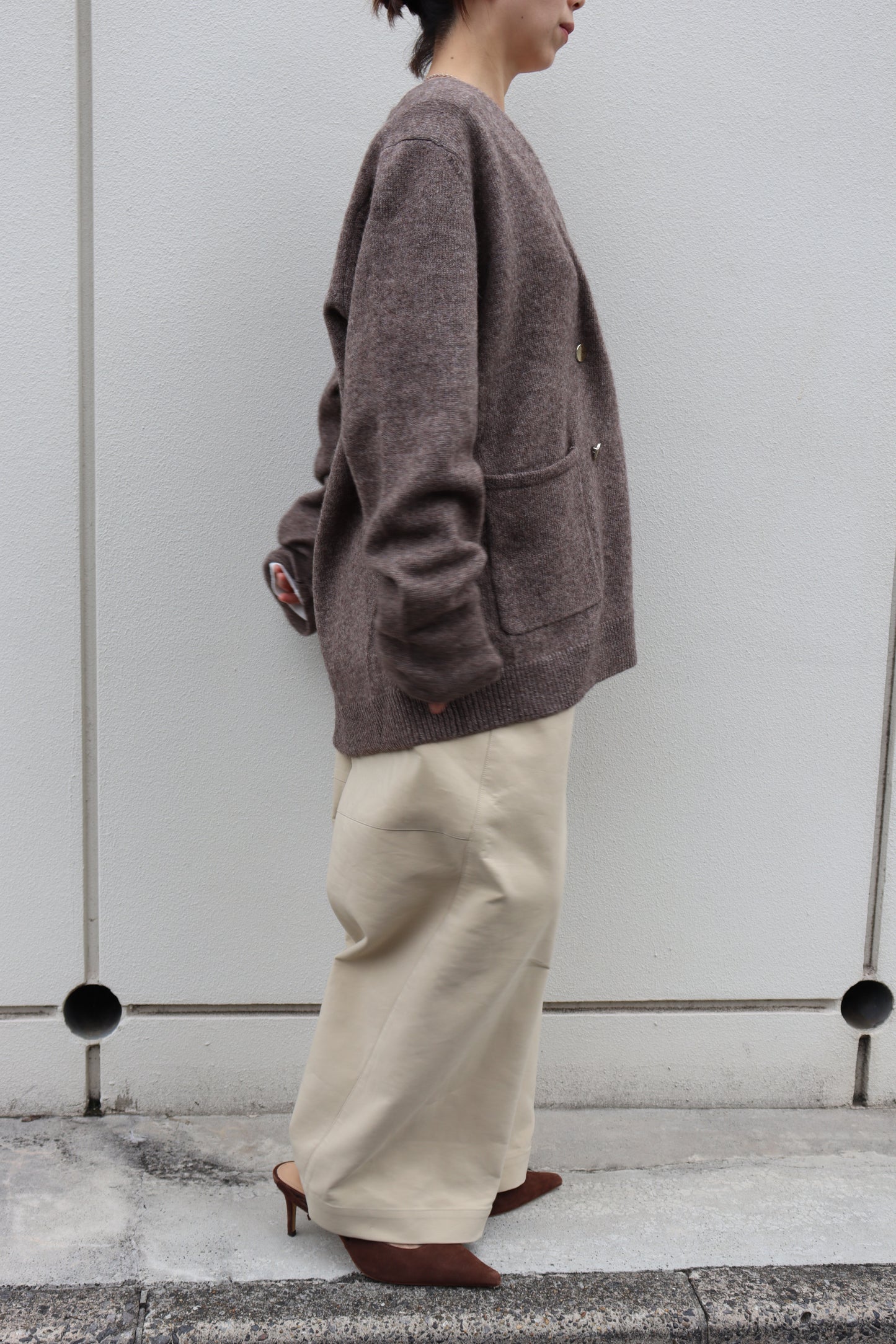 【ACUTA】 ヤク混ダブルブレストジャケット