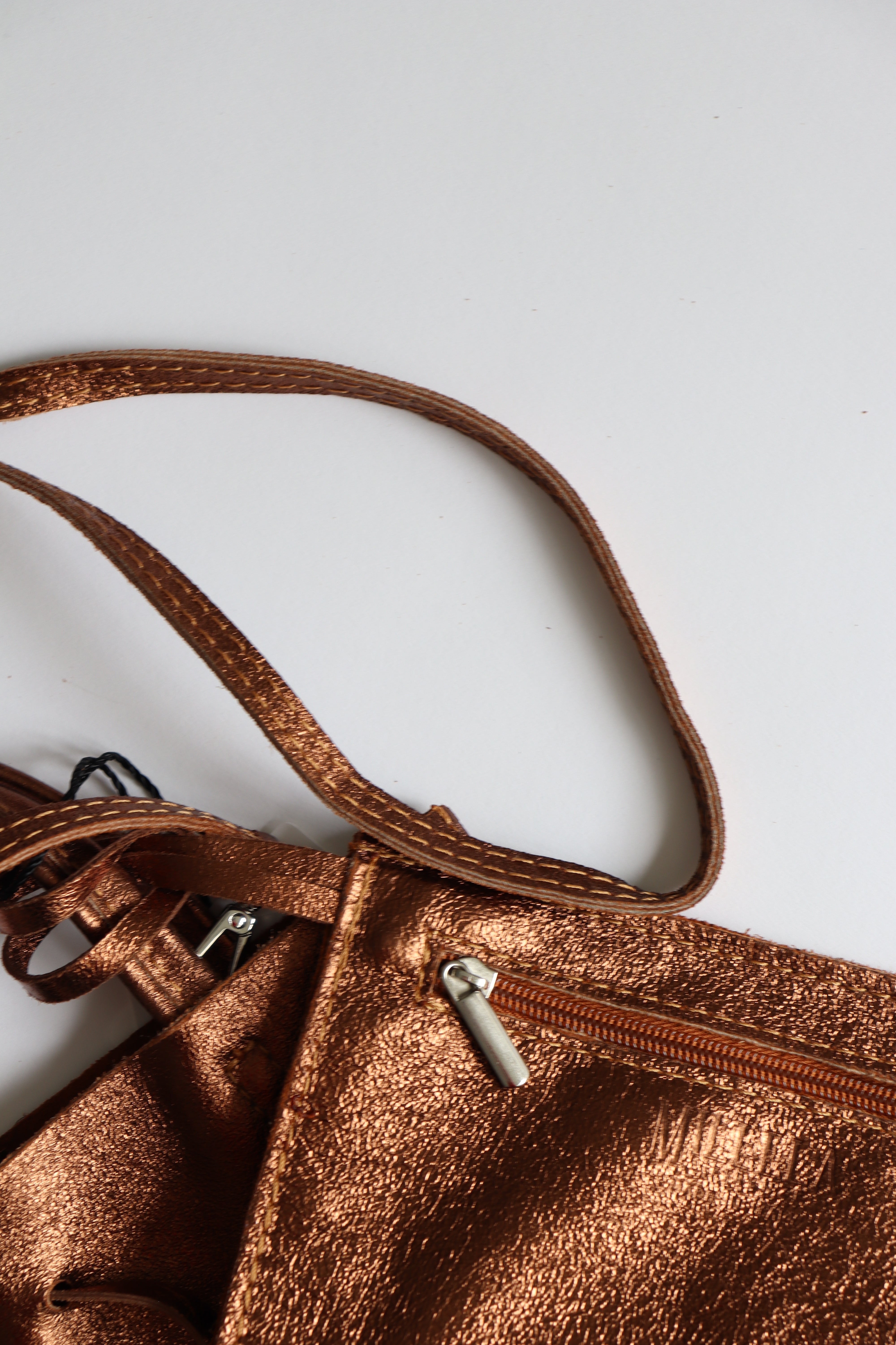 MILLELA FIRENZE】再入荷 ミレッラフィレンツェ メタリック シルバー