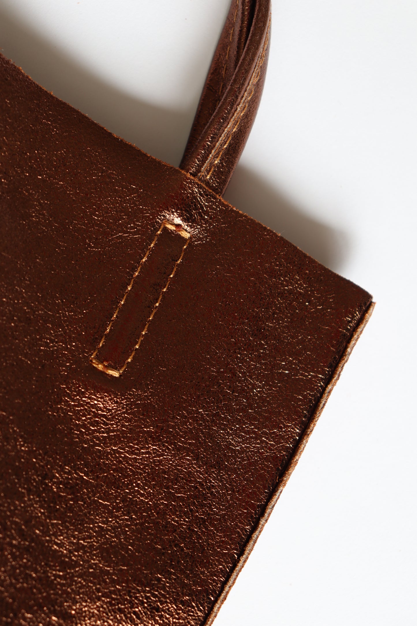 【MILLELA  FIRENZE】【再入荷】【新色追加 】メタリックミニトートバッグ