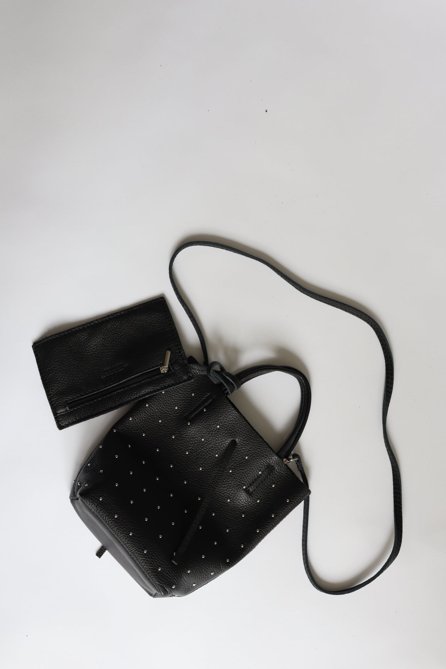 【MILLELA  FIRENZE】スタッズミニトートバッグ