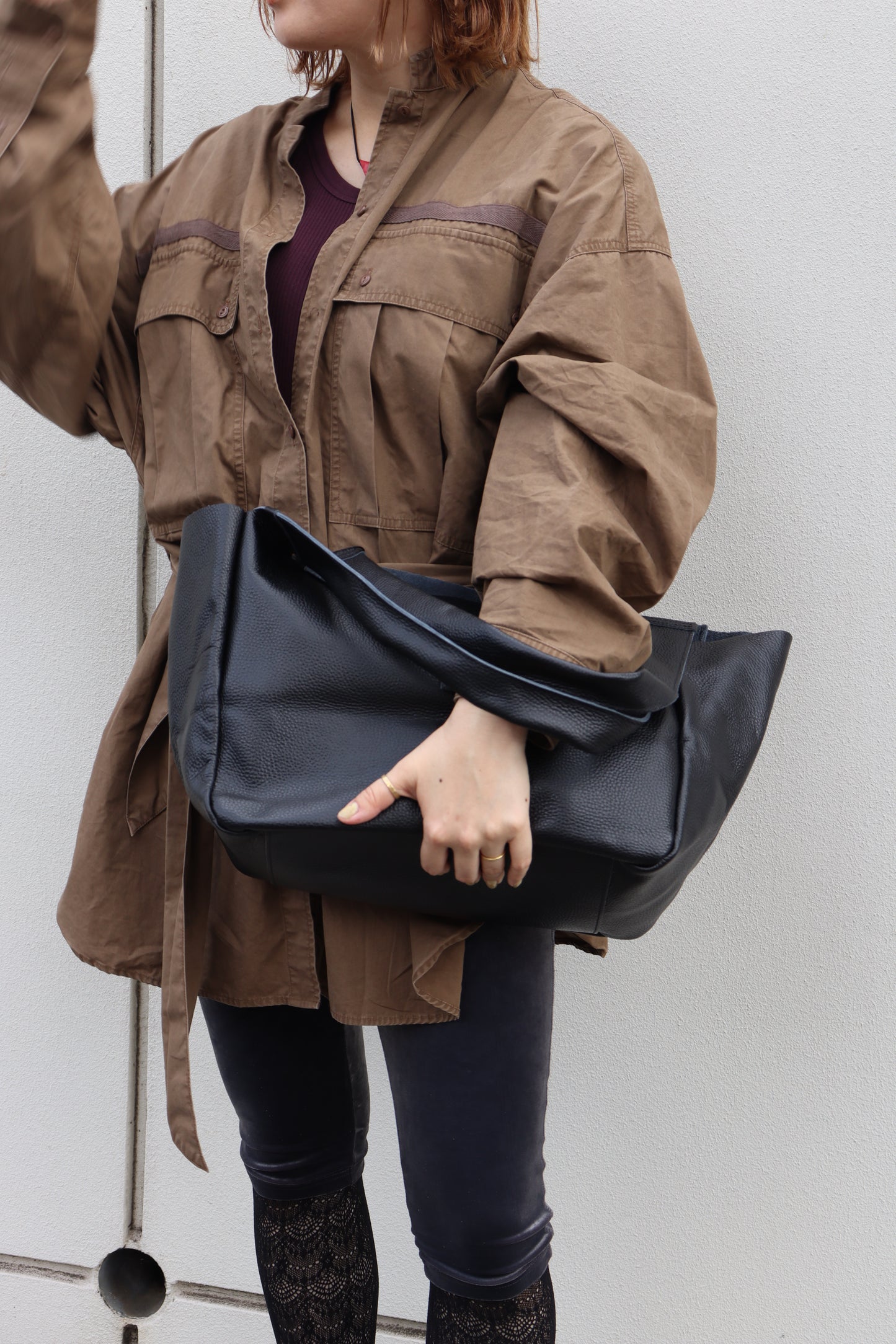 【MILLELA  FIRENZE】 ビット金具付きトートバッグ