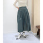 【ACUTA アクータ】シャンブレータフタタックスカート