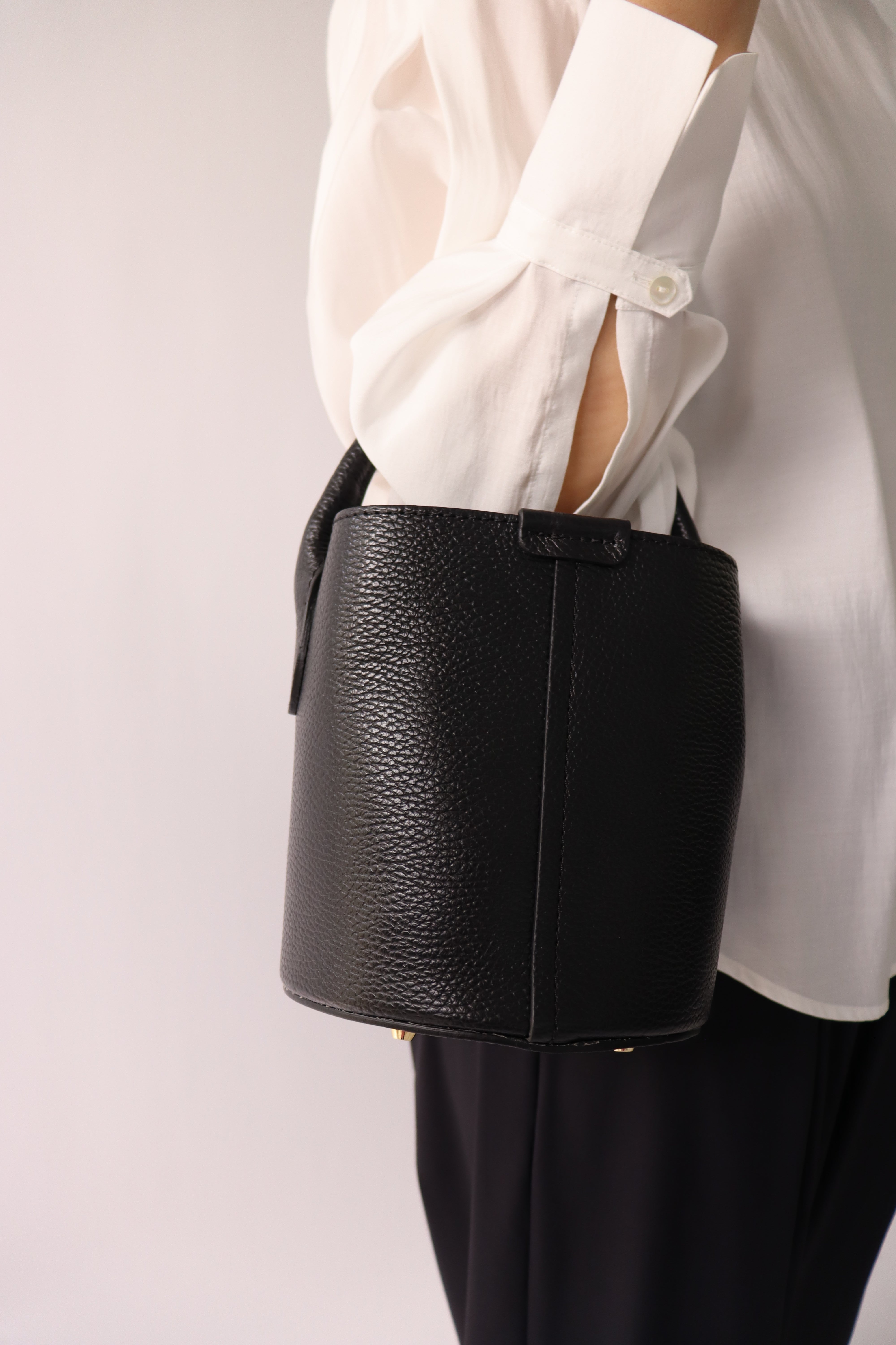 MILLELA FIRENZE】ワンハンドルミニバケツバッグ ミレッラフィレンツェ