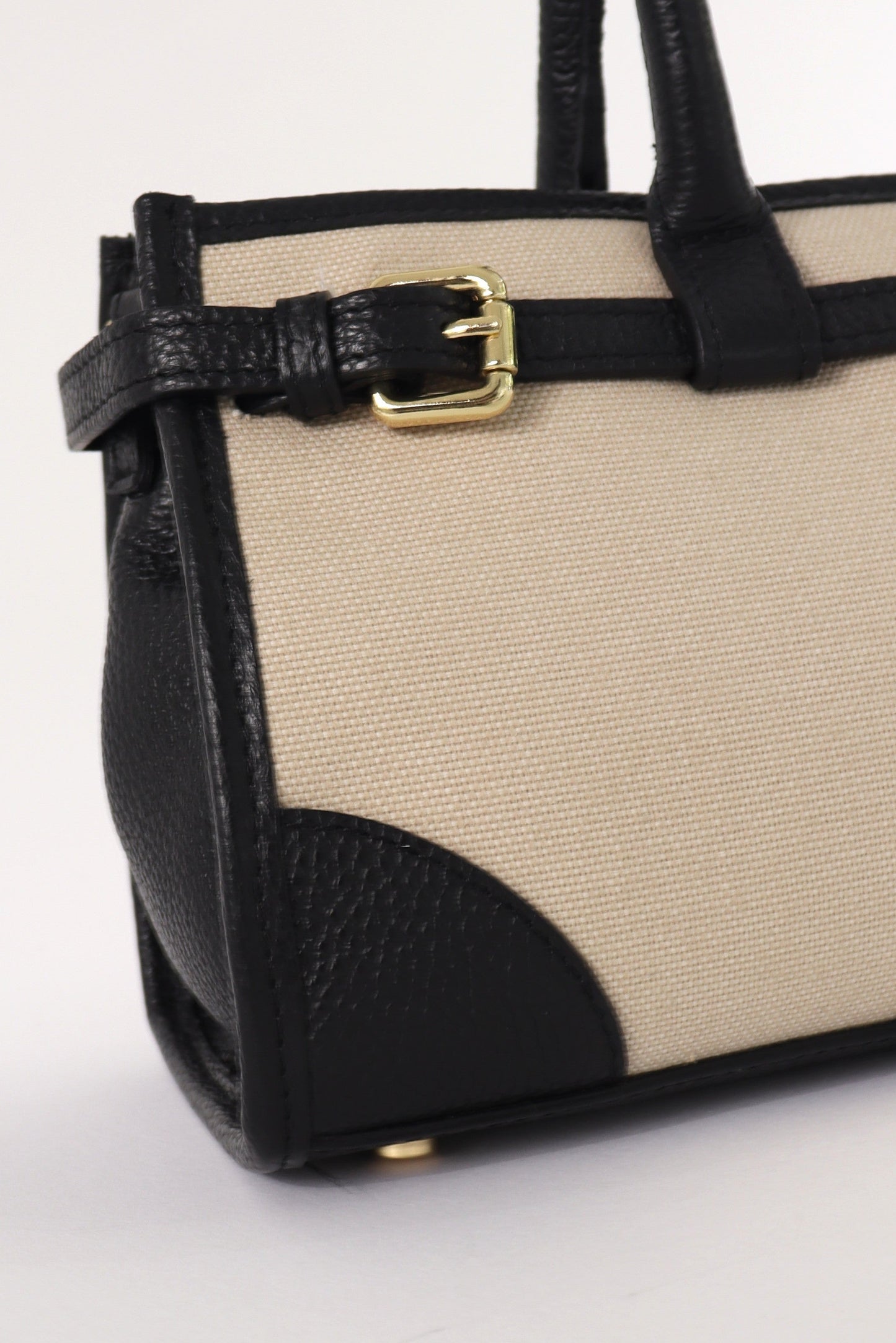 【MILLELA  FIRENZE】【PREORDER】レザー×キャンバス2WAYバッグ