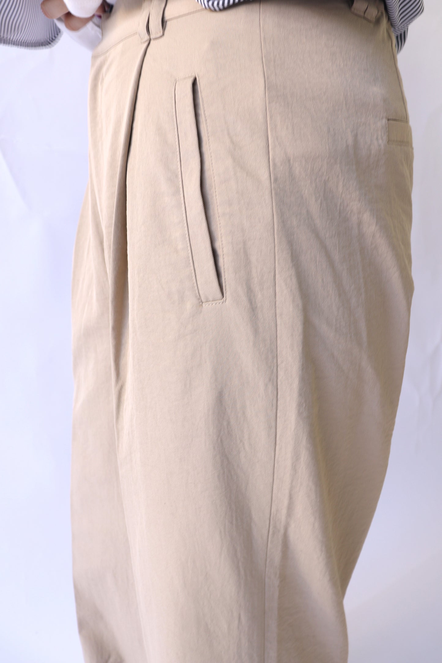 【ACUTA】ロールアップワイドパンツ