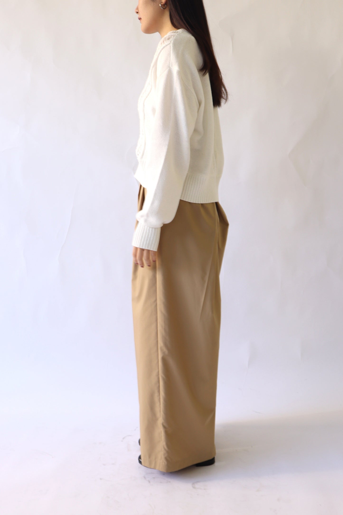 【ACUTA】ドライブ編みニット