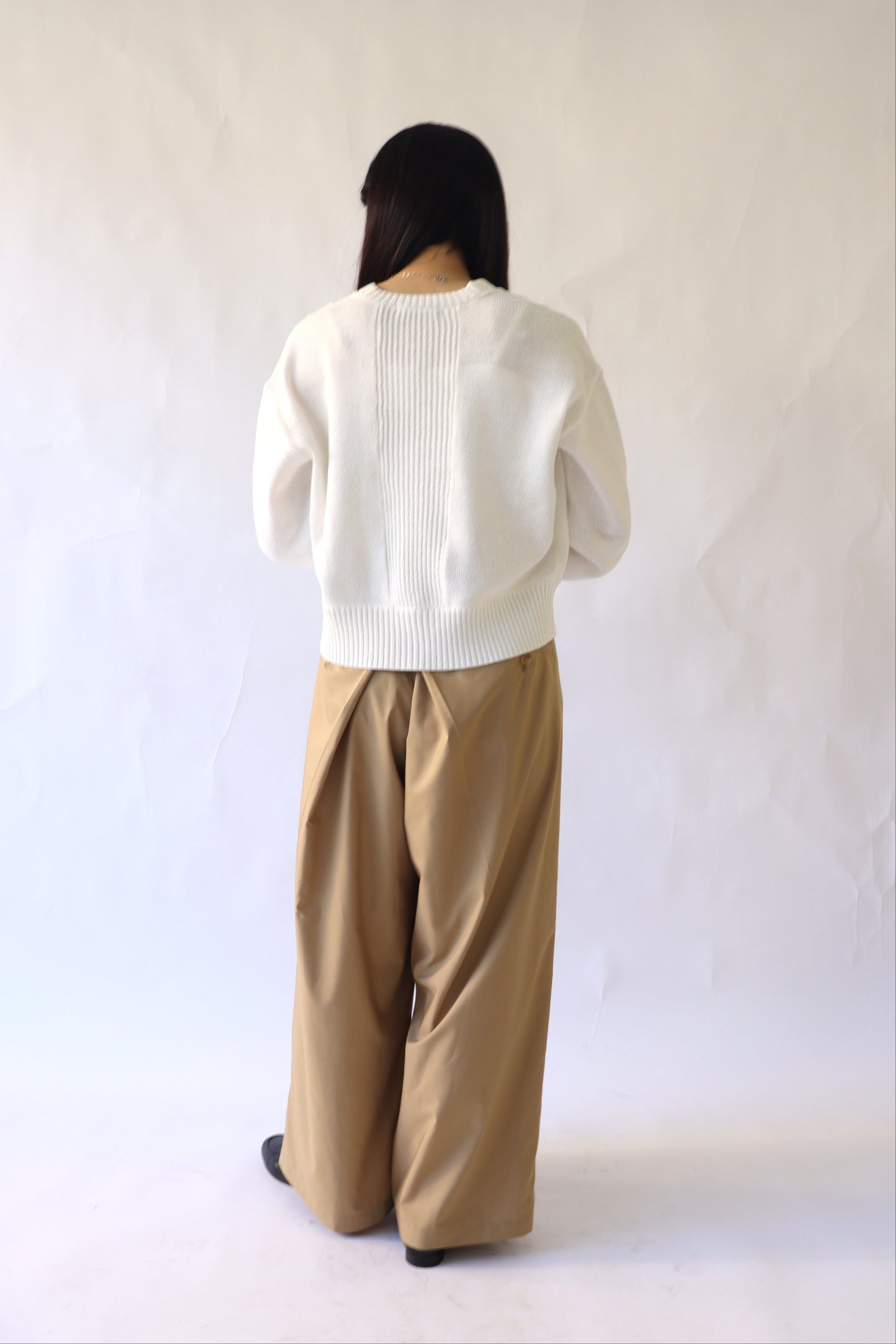 【ACUTA】ドライブ編みニット