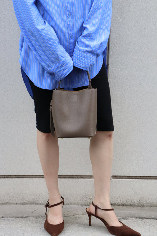 【MILLELA  FIRENZE】 ワンハンドル2WAYバケットバッグ